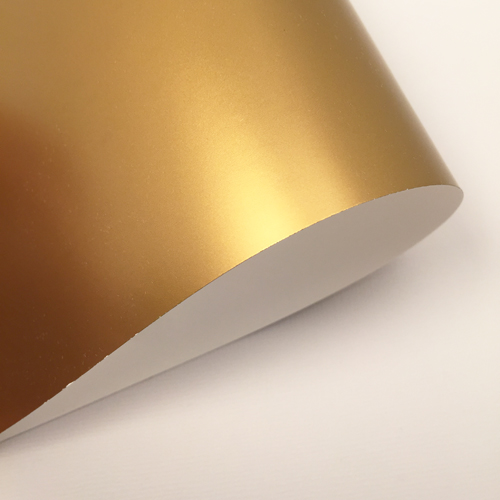 Картон 30,5 х 30,5 см, цвет матовый золотой