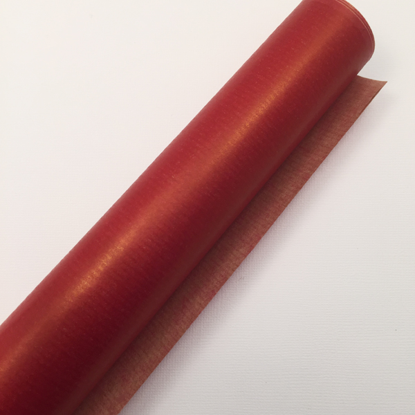 Бумага крафт 100 х 70 см, цвет красный