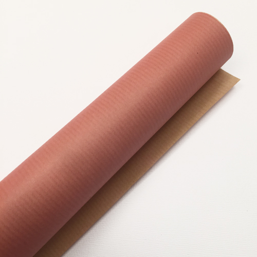 Бумага крафт 100 х 70 см, цвет коралловый