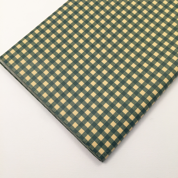 Бумага тишью, 10 листов, зелёная клетка