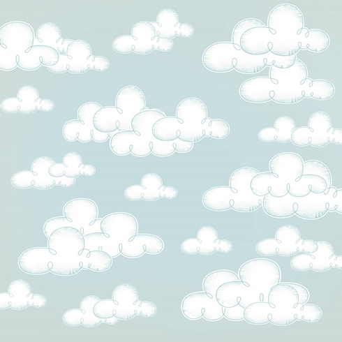 Бумага Scrapberrys "Фантазия" На Облачке (SB285)