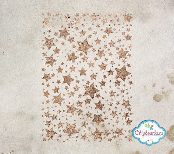 Трафарет Chipboards"Звездопад"