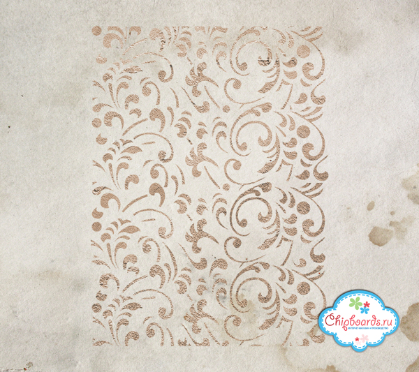 Трафарет Chipboards"Лиственный орнамент"