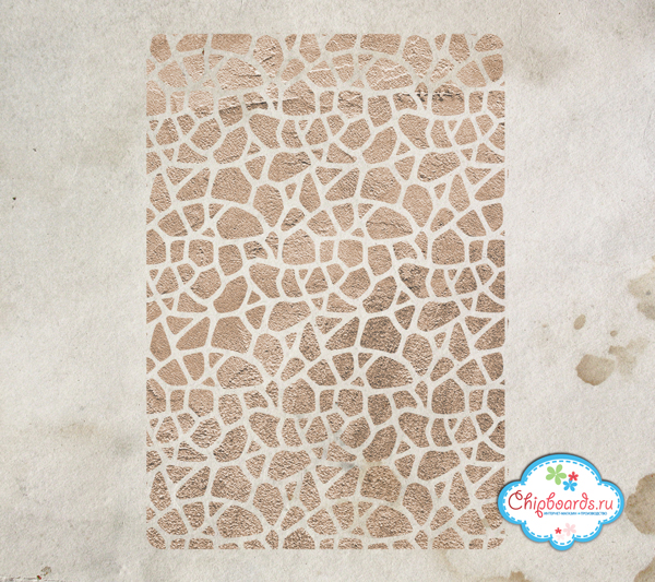 Трафарет Chipboards"Яичная скорлупа"