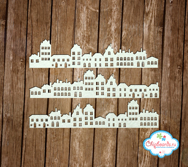 Чипборд Chipboards "Город"