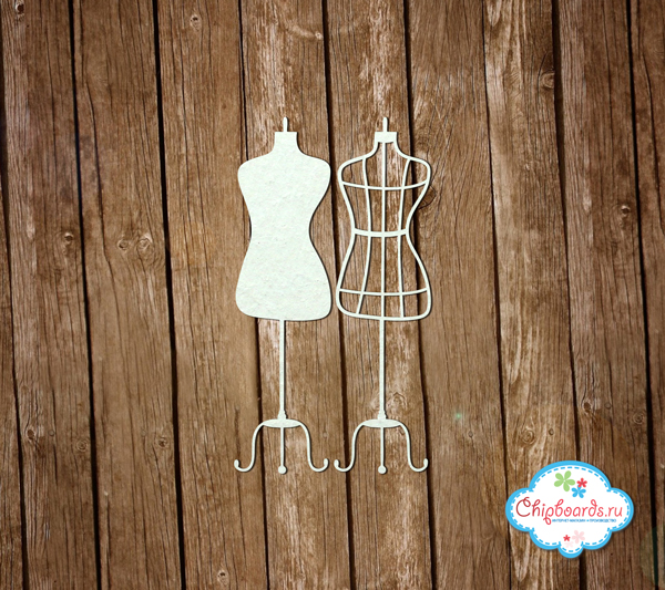 Чипборд Chipboards "2 манекена"