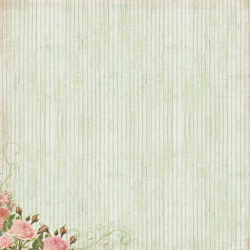 Бумага Scrapberrys "Французское Путешествие", Лазурный Берег(SB294)