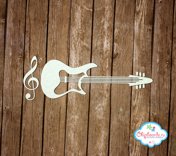 Чипборд Chipboards "Гитара "