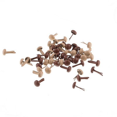 Набор мини-брадс MrPainter, коричневый