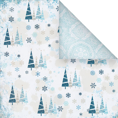 Бумага MrPainter "Зимушка" PSA1511-4