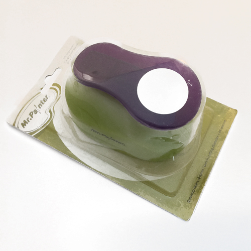 Фигурный дырокол MrPainter 4,9 см "Круг"