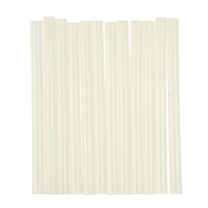 Стержни для клеевого пистолета 7мм, длина 10 см, 12 штук