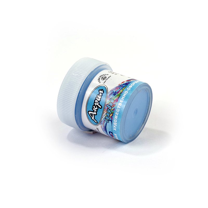 Акрил Аква-колор, цвет голубой 20 мл