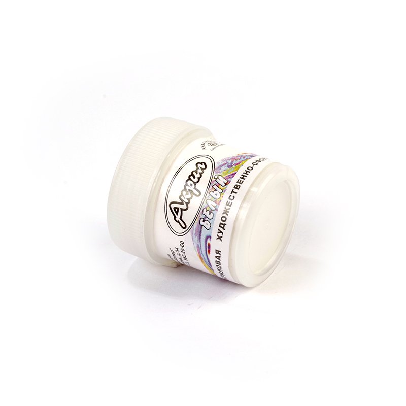 Акрил Аква-колор, цвет белый 20 мл