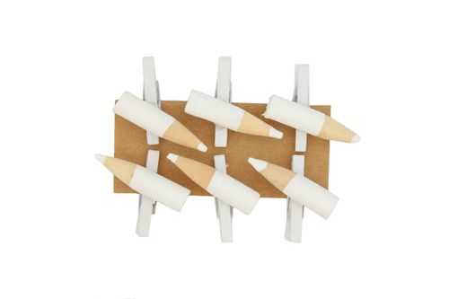 Набор прищепок Scrapberrys "Карандаши", 6 шт