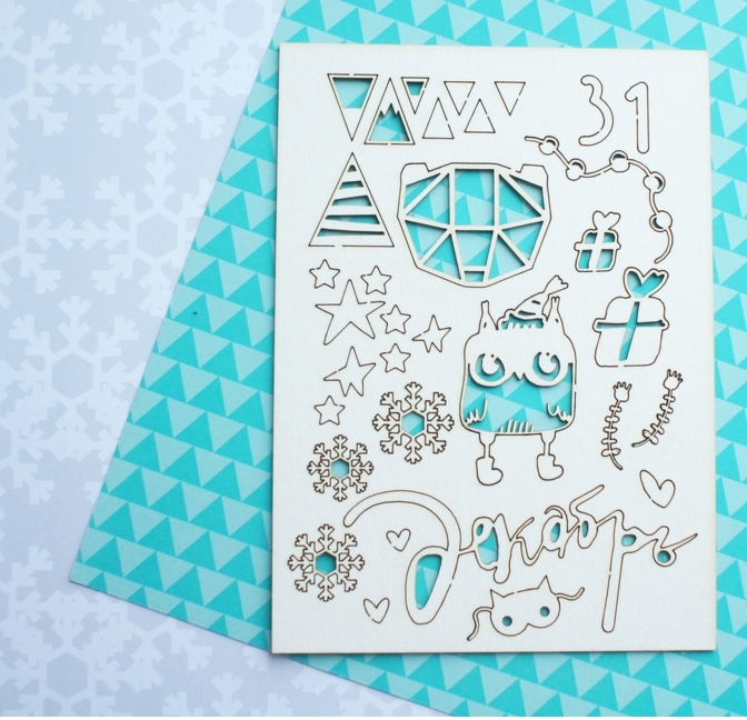 Чипборд Артелье "ZimaЛогия"