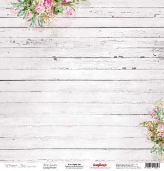 Бумага Scrapberrys "Зимнее Утро" Зимний Сад (SB591)