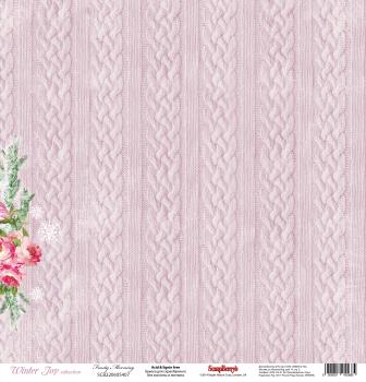 Бумага Scrapberrys "Зимнее Утро" Морозный День (SB594)