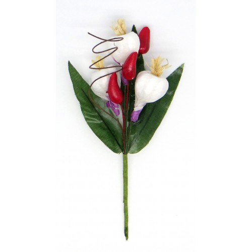 Декоративный букетик Рукоделие "Остый (чесночок и перчик)"