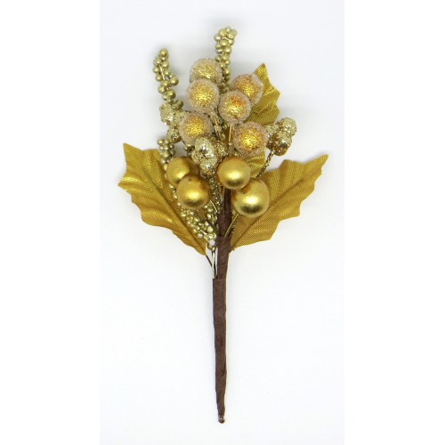 Декоративный букетик Рукоделие "Золотой".