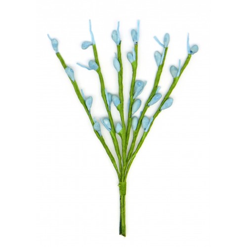 Декоративный букетик Рукоделие"Весенний", веточки с голубыми почками
