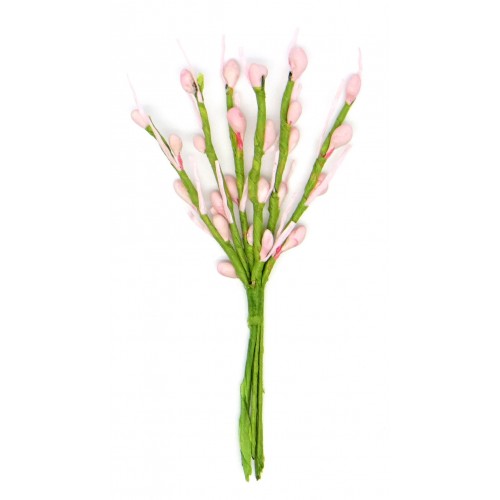 Декоративный букетик Рукоделие"Весенний", веточки с розовыми почками