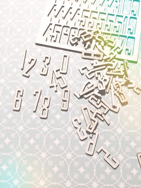 Чипборд Ch-shop "Цифры"