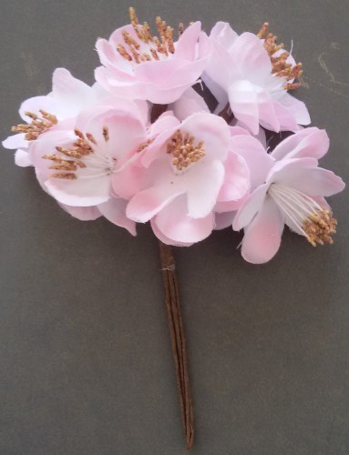 Букетик Hobby&You "Тканевые цветочки", цвет бледно-розовый