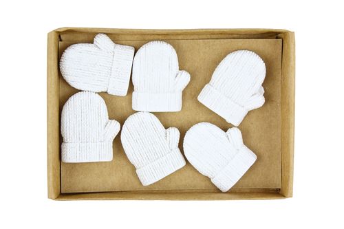 Полимерное (гипсовое) украшение Scrapberrys "Варежка" (349)