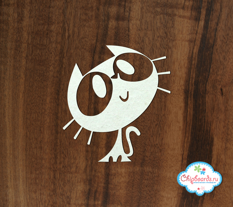Чипборд Chipboards "Котенок "Гав""