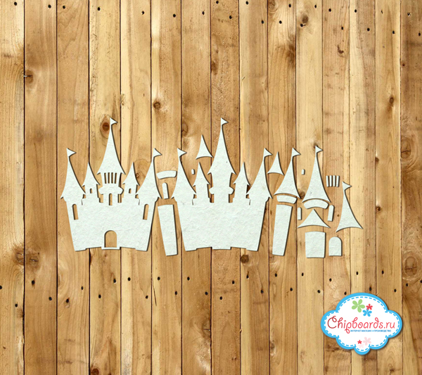 Чипборд Chipboards "Облачный замок №2"