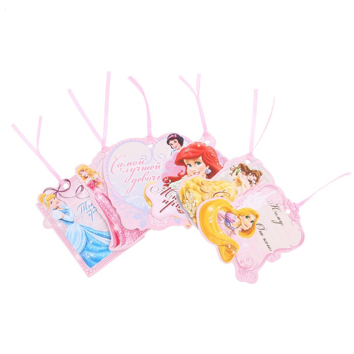 Набор шильдиков Disney "Сказочный подарок" Принцессы