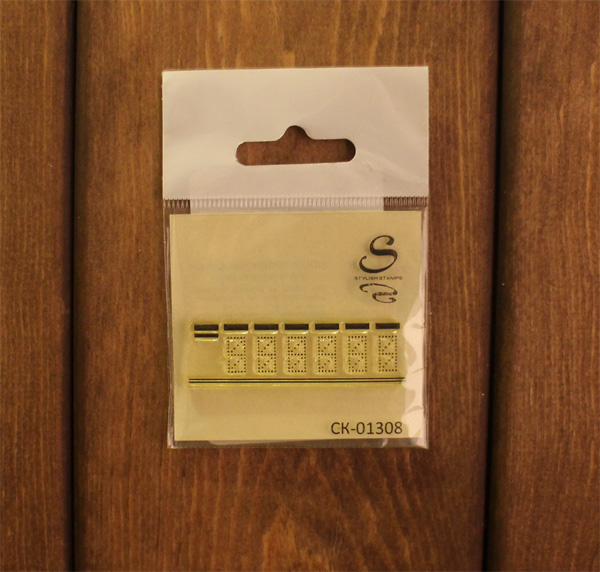 Штамп Stylish Stamps "Почтовый № 01"