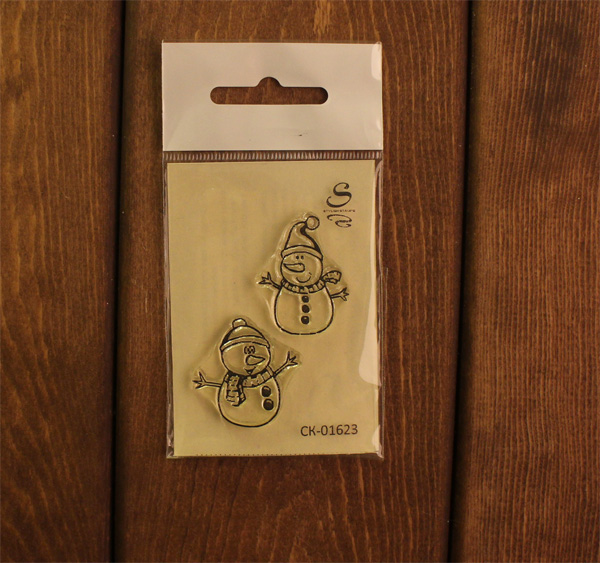 Штамп Stylish Stamps "2 снеговичка"