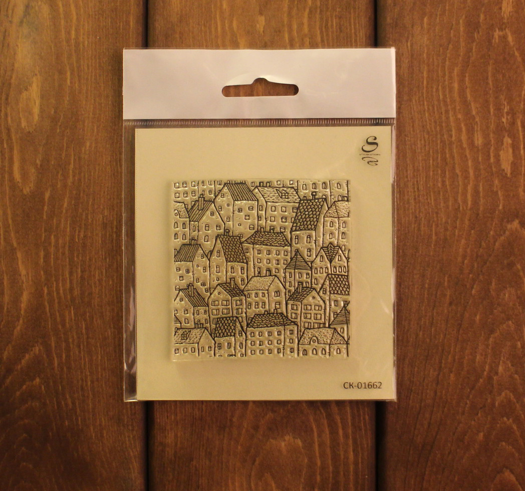 Штамп Stylish Stamps "Домики (бесшовные)"