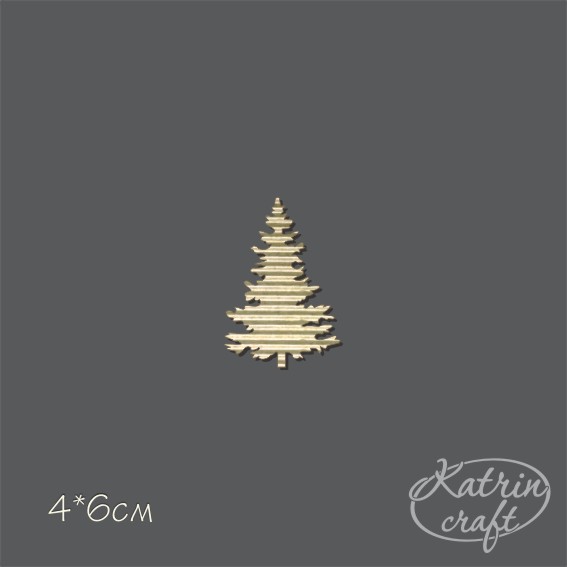 Гофрочипборд "Гофрочипборд "Елка одинокая"