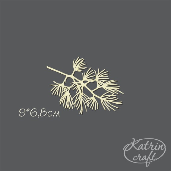 Чипборд "Сосновая ветка"