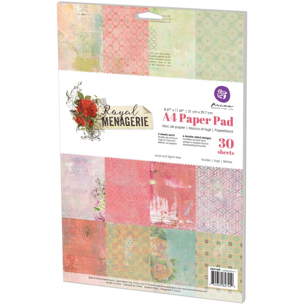 Набор бумаги А4 Prima Marketing "Royal Menagerie"