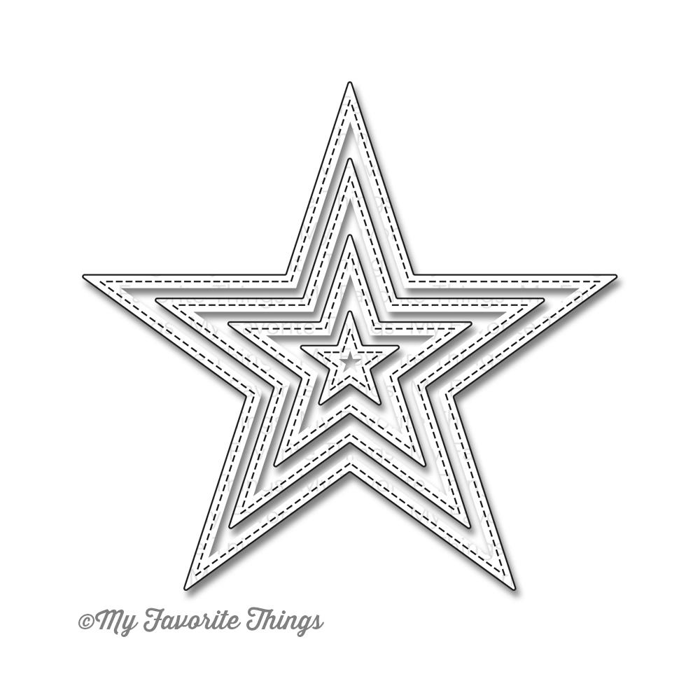 Ножи My Favorite Things "Звёздочки с прострочкой"