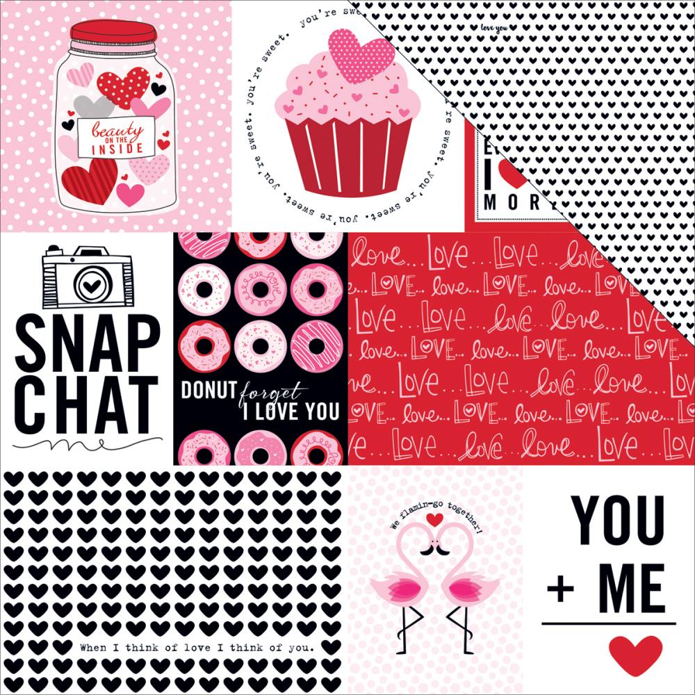 Двусторонняя бумага Bella BLVD "Valentina" Daily Details (Bella63)