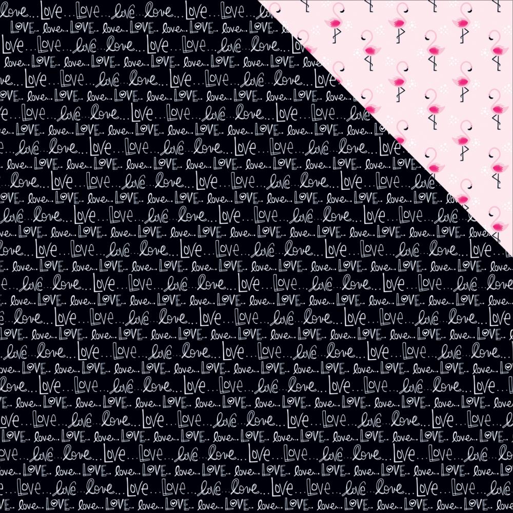 Двусторонняя бумага Bella BLVD "Valentina" Love (Bella65)