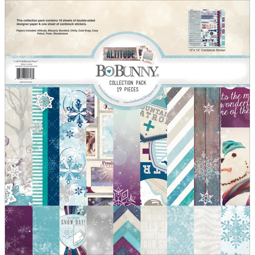 Набор бумаги 30 х 30 см Bo-Bunny "Altitude"