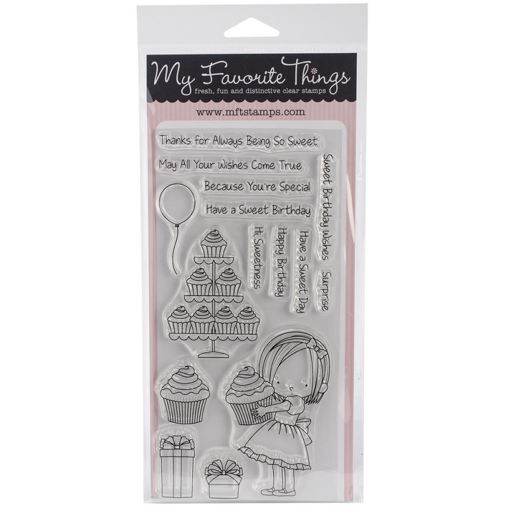 Набор штампов My Favorite Things "Sweet Birthday Wishes"