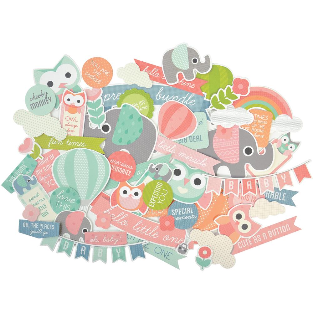 Набор вырубки из картона Kaisercraft "Little One"