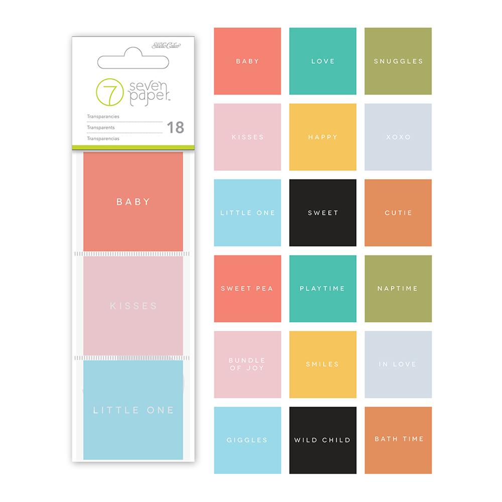 Набор квадратных карточек Studio Calico "Clara",Фразы и слова"