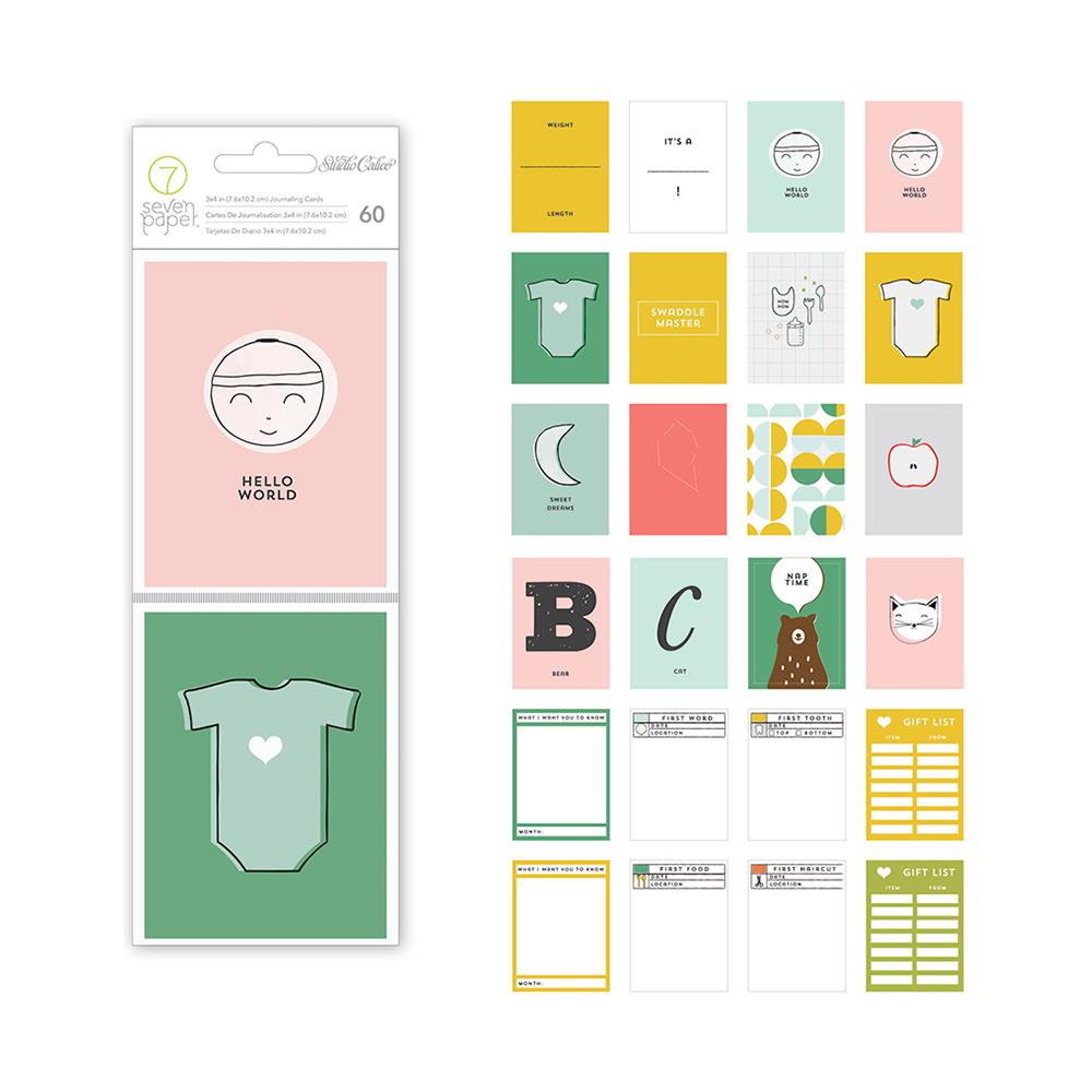 Набор карточек Studio Calico "Clara",7,5 х 10 см