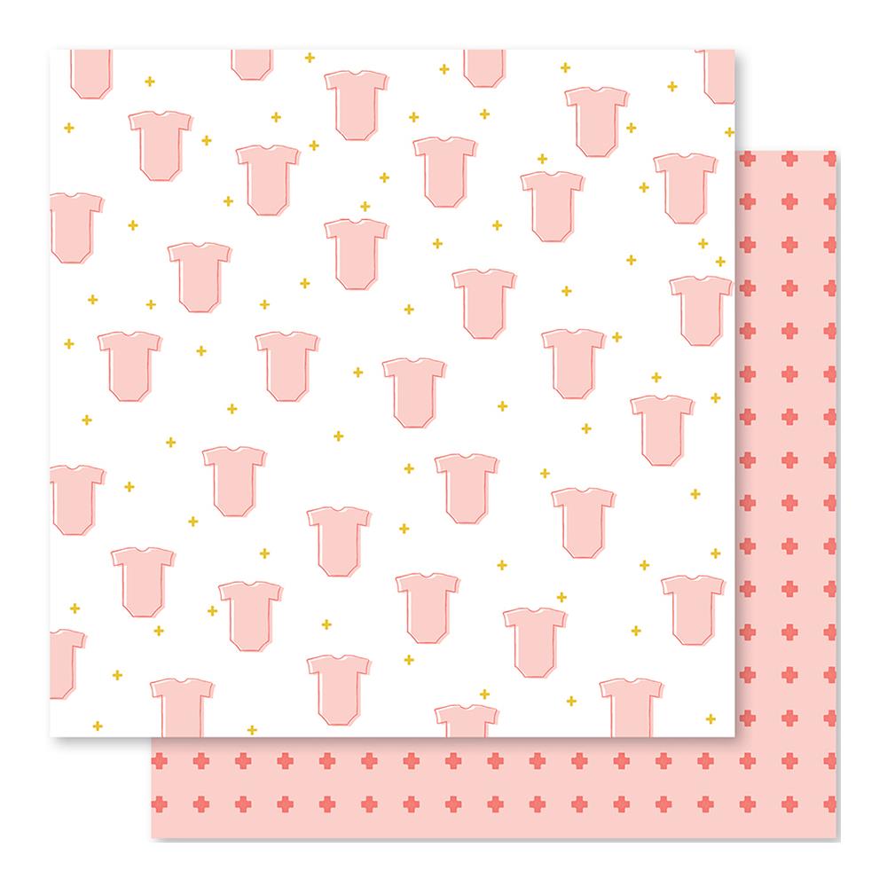 Двусторонняя бумага Studio Calico "Clara" Pink Baby (SC49)