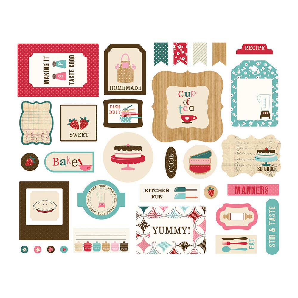 Набор вырубки из картона Carta Bella "Home Sweet"