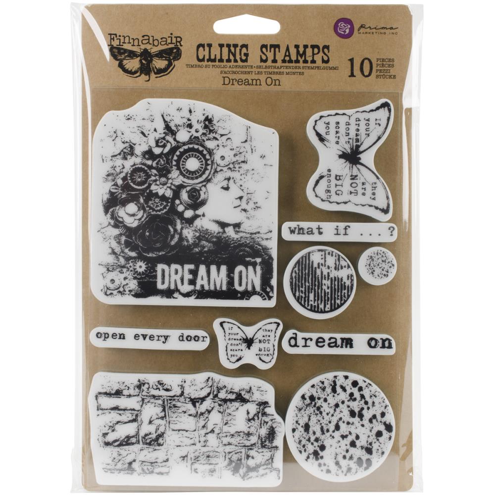 Набор резиновых штампов Prima "Dream On"