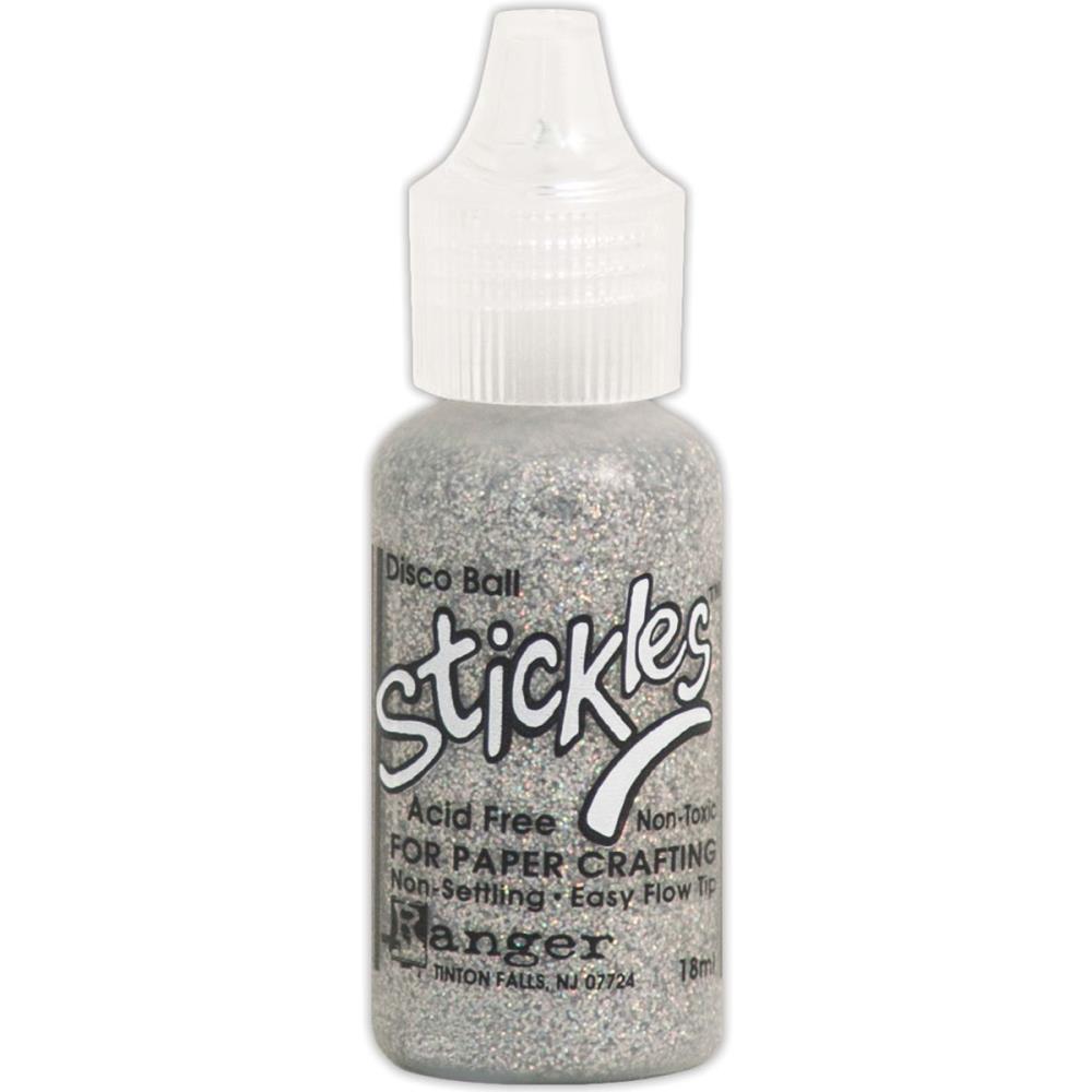 Клеющиеся блёстки Ranger Stickles Glitter. Цвет дискобол